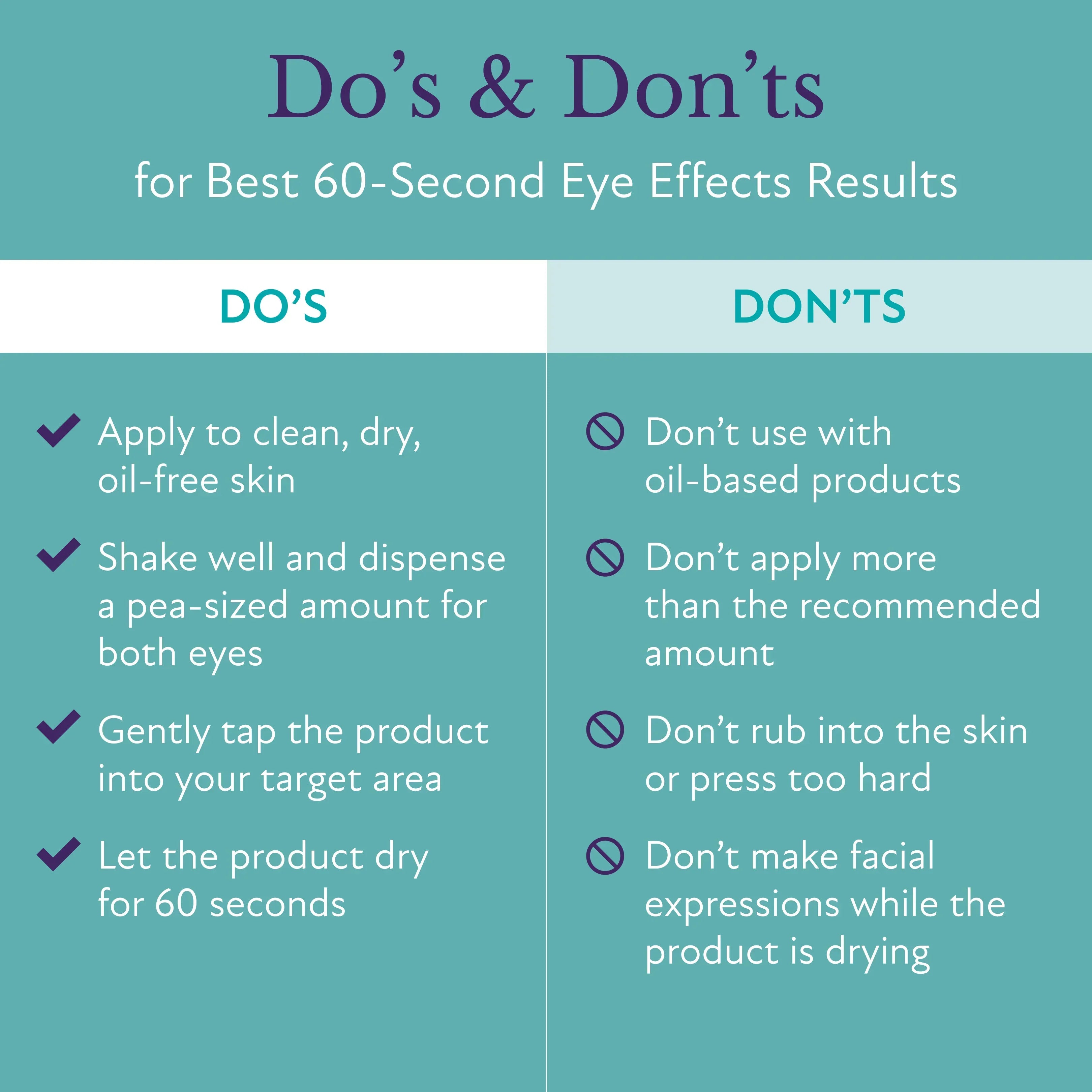 60-Second Eye Effects (Buy 1, Get 1 Free)